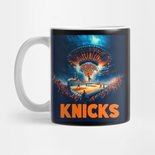 Knicks In Action Mug